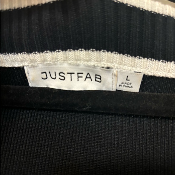 Justfab pearl button sweater dress - Picture 4 of 4